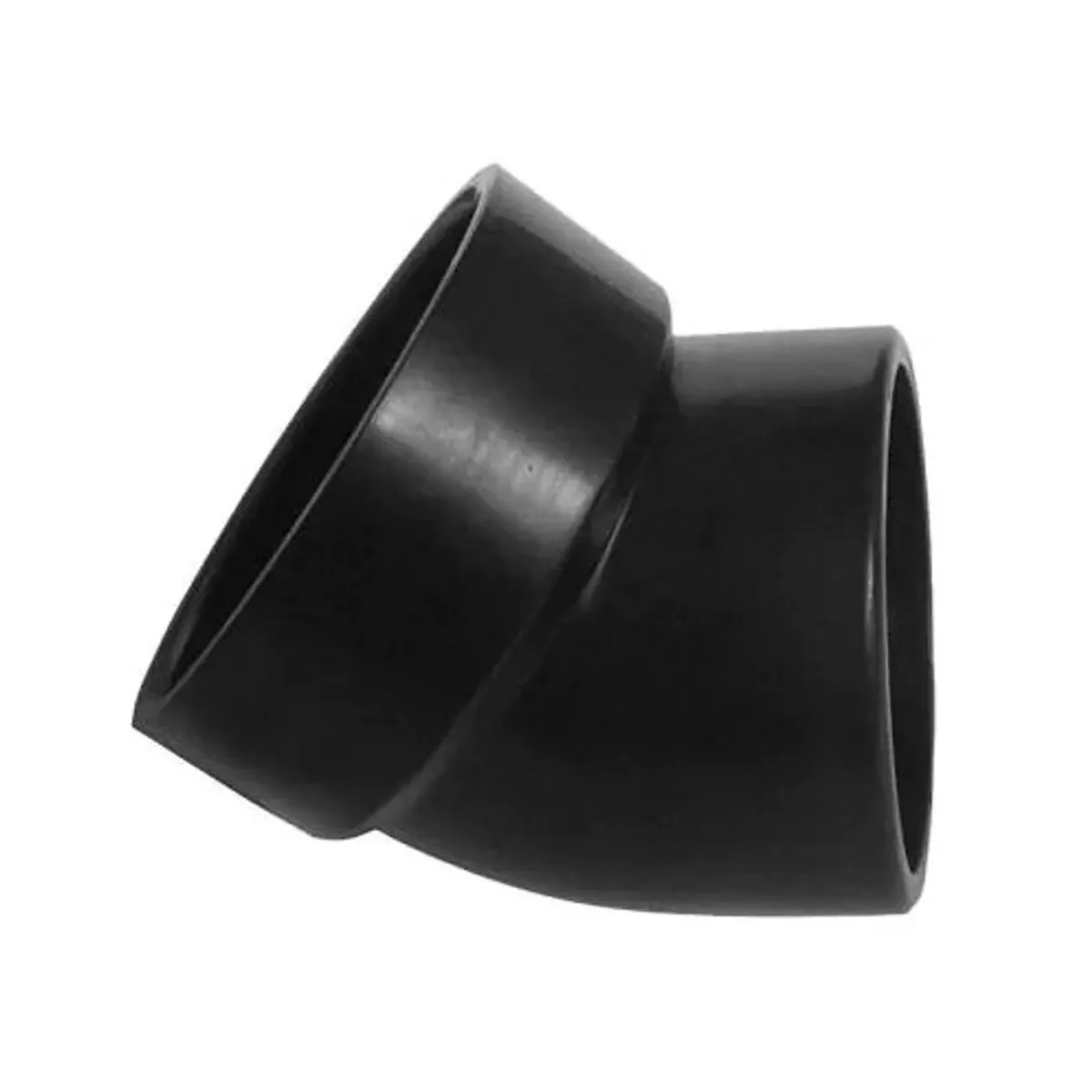 ABS 2 inch fitting 45 Elbow black