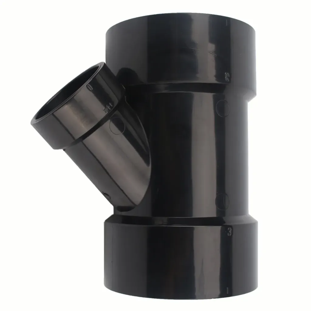 ABS 2 inch x 2 inch x 1.5 inch Yee black