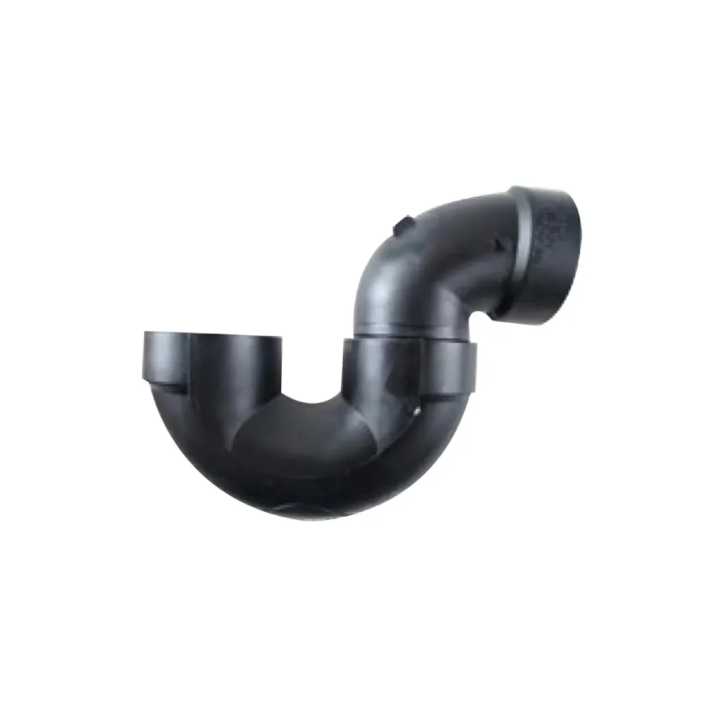 ABS 2 inch ptrap solid black