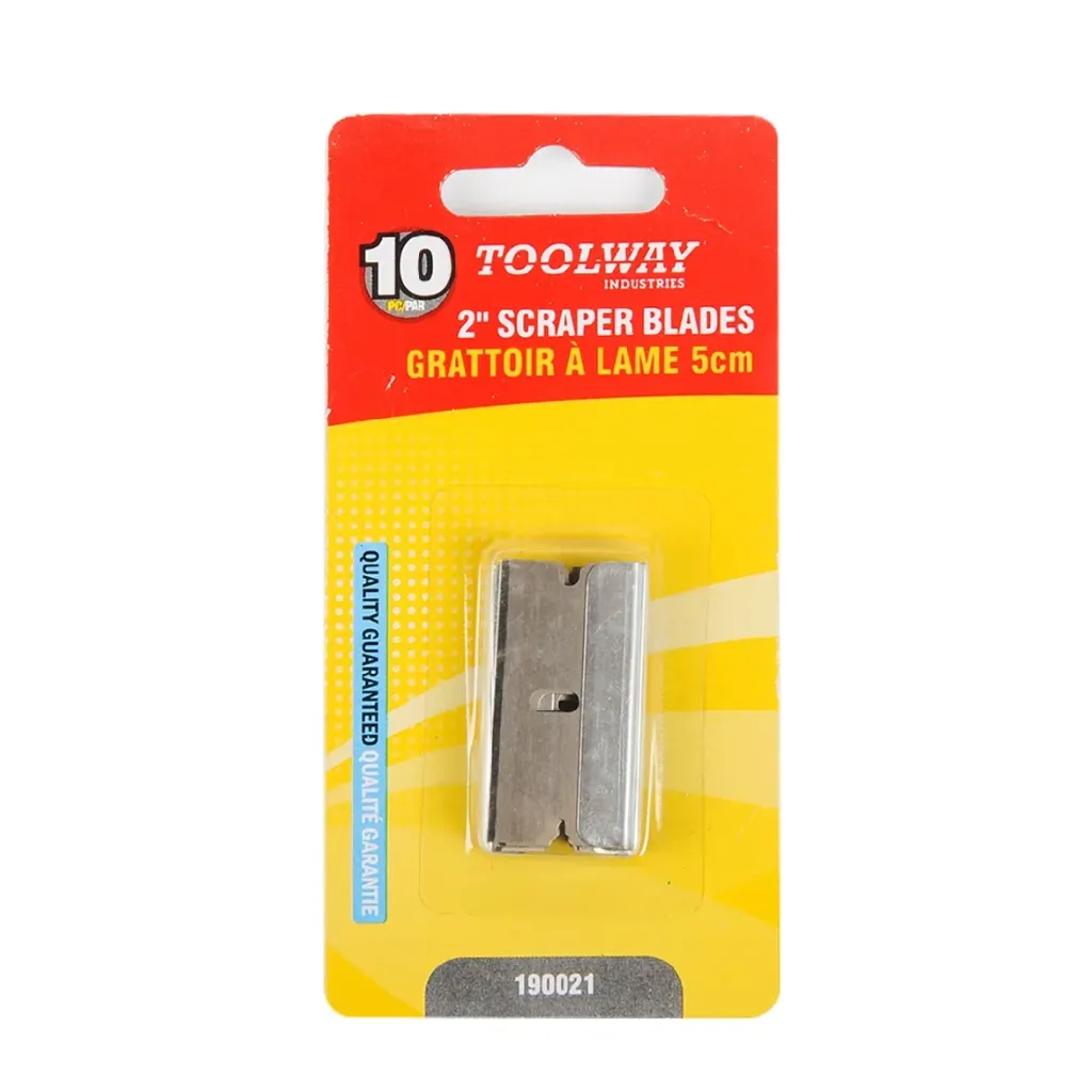 10PK Replacement Scraper Blades Razor 2in