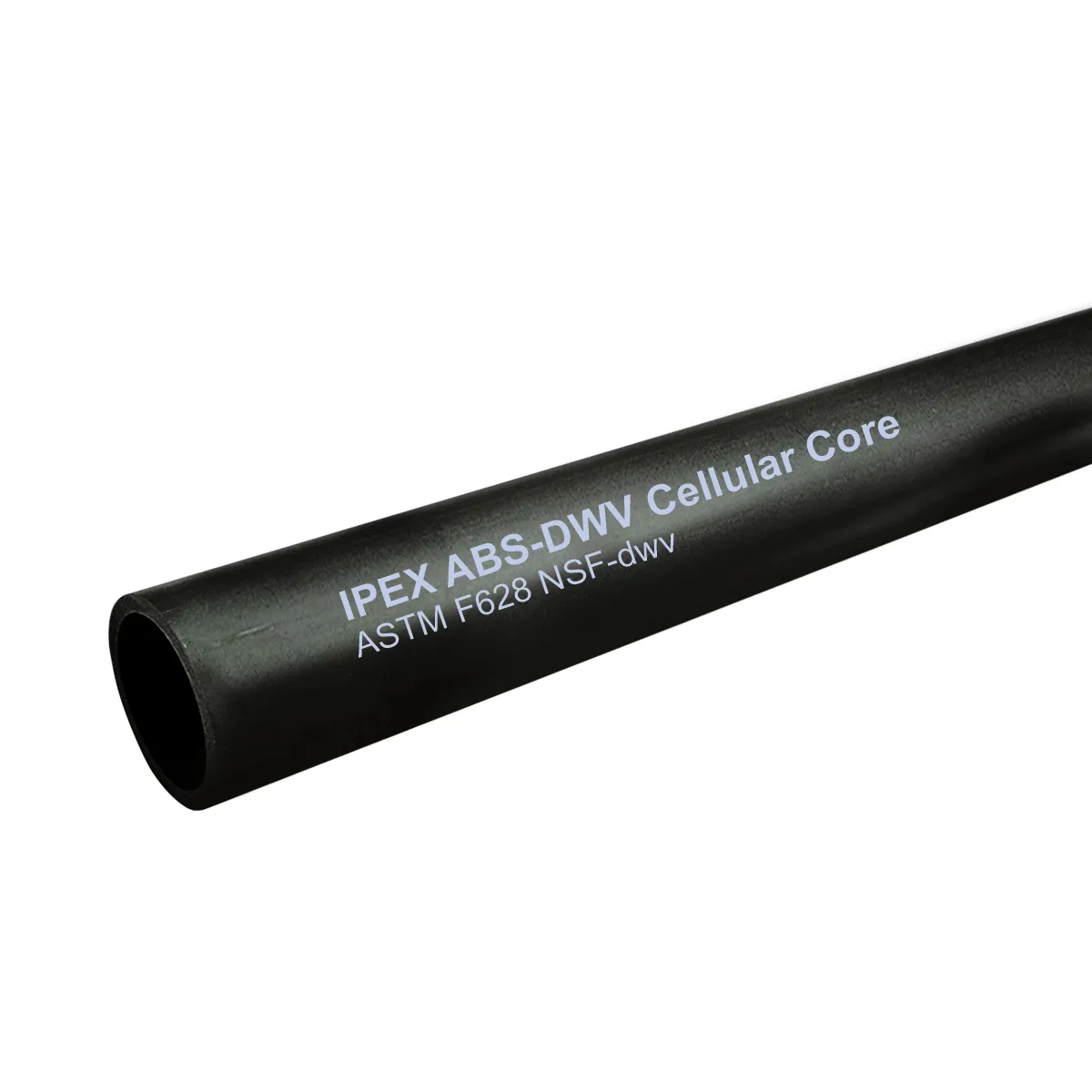 ABS Pipe Cellular 3in x 12ft Black