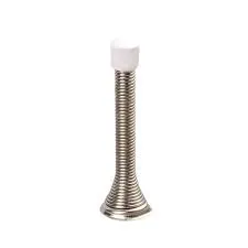 Spring Door Stops 3in Silver