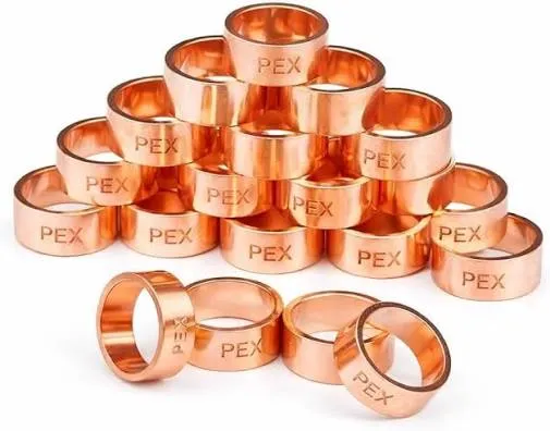 1/2 inch Pex rings bag 100pc