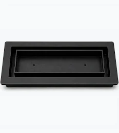 Metal tile in Vent 3x10 Black