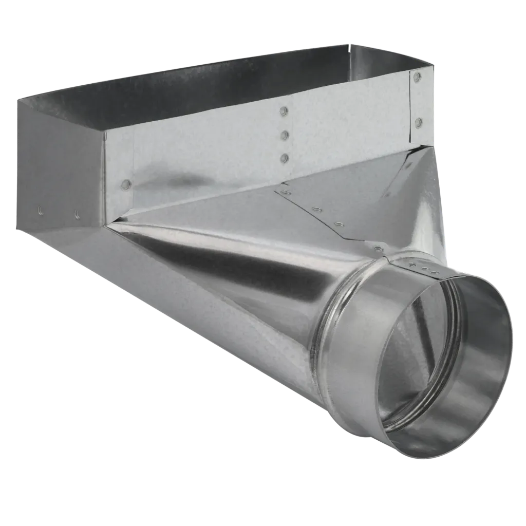 HVAC 6 inch Angle boot (4x10)