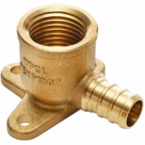 Shower 90 Pex Elbow 1/2 inch Pex x 1/2 inch FPT