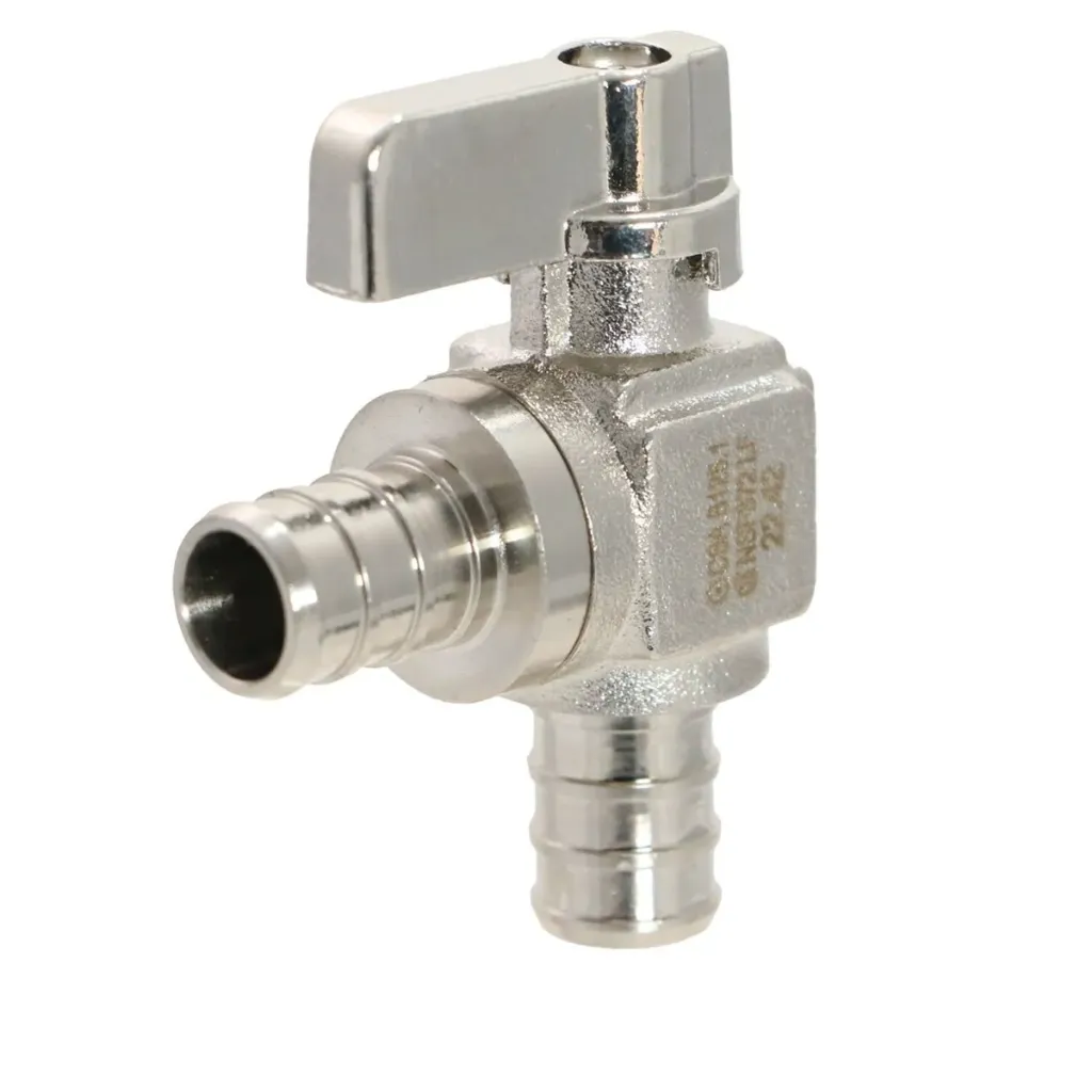 Angle stop valve 1/2 Pex x1/2 Pex