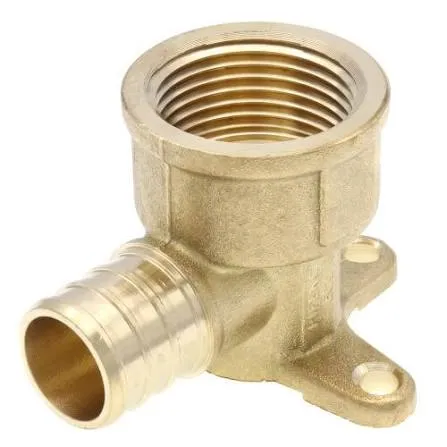 3/4 inch Pex x 3/4 inch FPT Brass Drop Ear Elbow