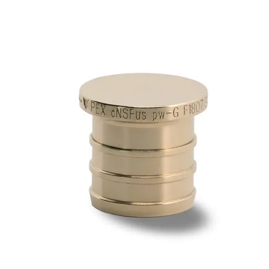 1/2 inch Stopper Pex Brass