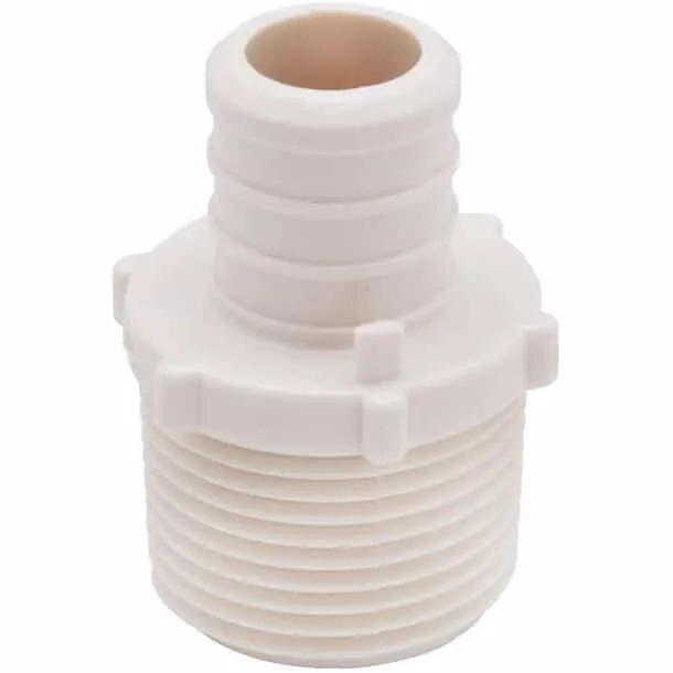 3/4 inch Pex MPT Plastic Adapter