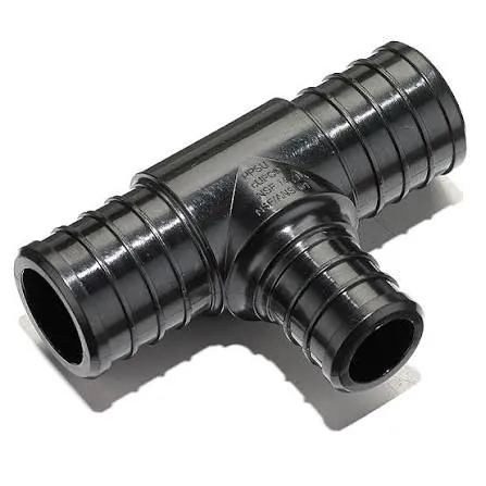 1 inch x 1 inch x 1/2 inch pex tee