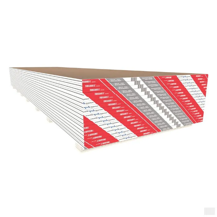Fire rated drywall 5/8x4x8