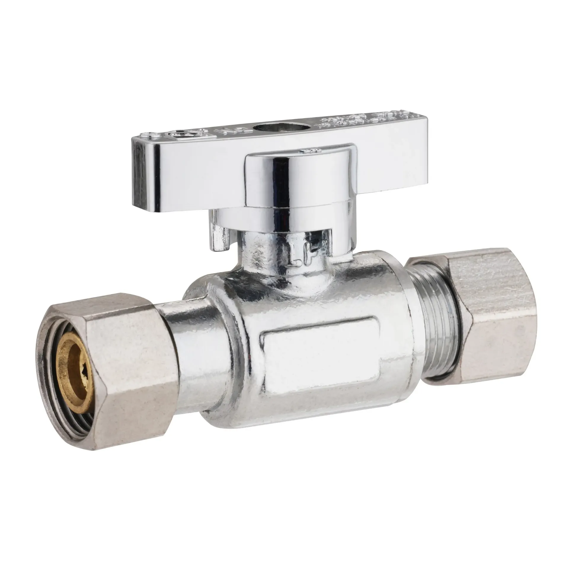 3/8 inch x 3/8 inch OD Comp Retrofit Stop Valve
