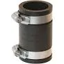 1.5 inch to 1.5 inch plastic to plastic flex coupling