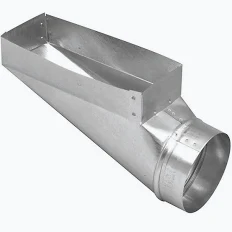 Hvac 6 inch end boot (4 x 10)