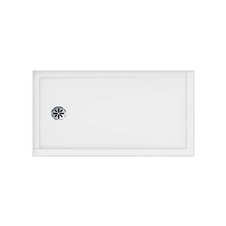 48 x 32 shower base universal drain